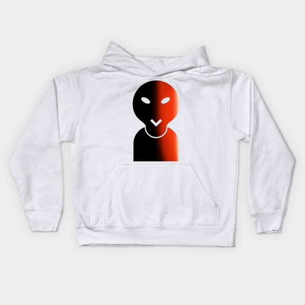 Alien Kids Hoodie by Manafff